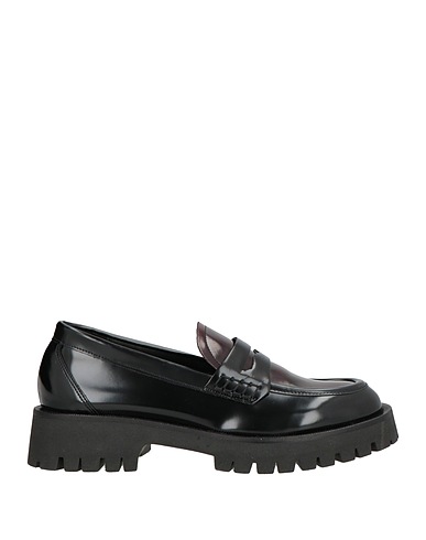 IODEA Loafers Black Textile fibres