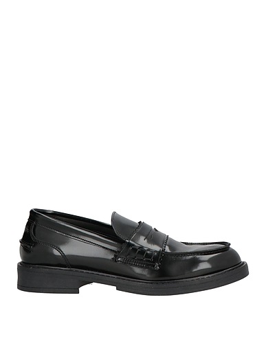 IODEA Loafers Black Textile fibers