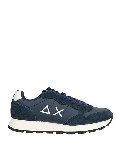 SUN 68 Sneakers Navy blue Leather