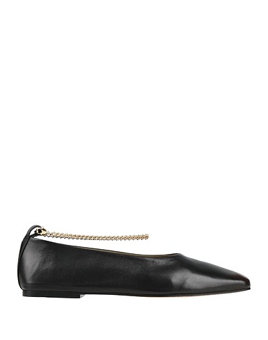 MARIA LUCA Ballet flats Black Leather