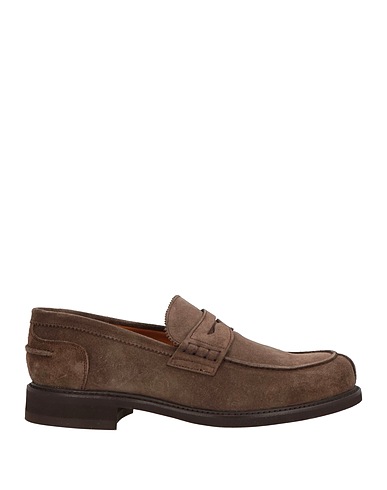 BERWICK  1707 Loafers Grey Leather