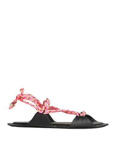 MARNI x NO VACANCY INN Sandals Black Leather