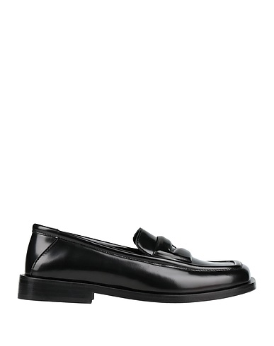 THE ATTICO Loafers Black Leather