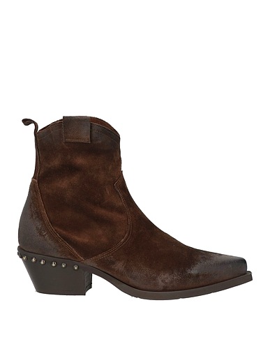 U.P.44 Ankle boot Dark brown Leather