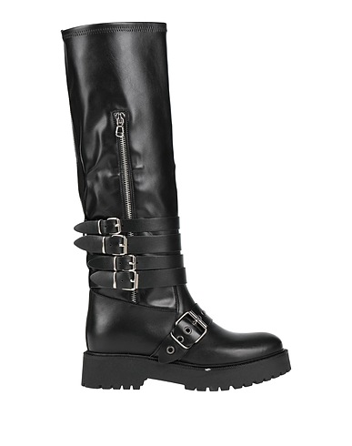 DIVINE FOLLIE Boots Black Calfskin