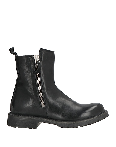 MOMA Ankle boot Black Leather