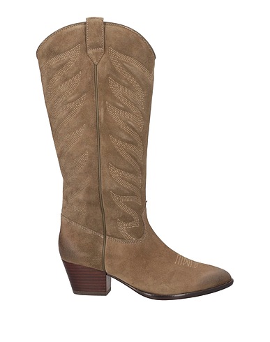 ASH Boots Khaki Leather
