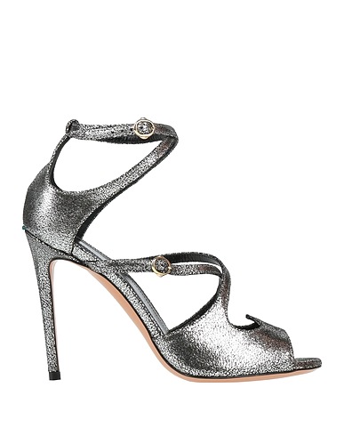 A.BOCCA Sandals Silver Leather