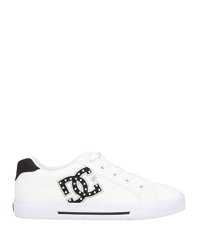 DC SHOES Sneakers White Textile fibers