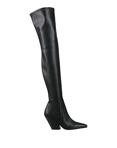 CASADEI Boots Black Leather