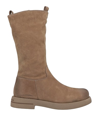 PATRIZIA BONFANTI Boots Khaki Leather