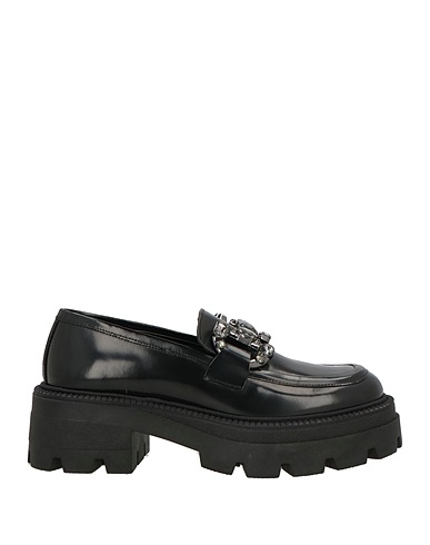OVYÉ Loafers Black Leather
