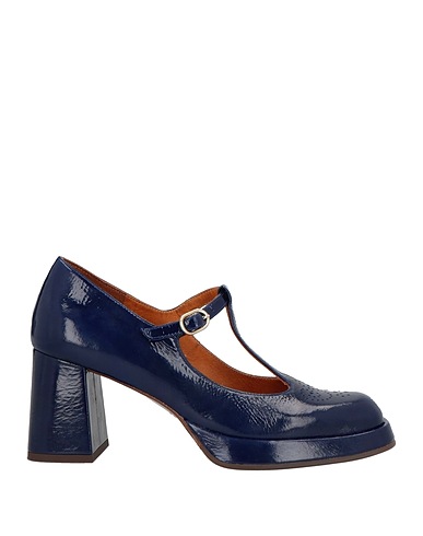 CHIE MIHARA Court Blue Leather