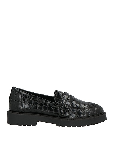 OVYÉ Loafers Black Leather