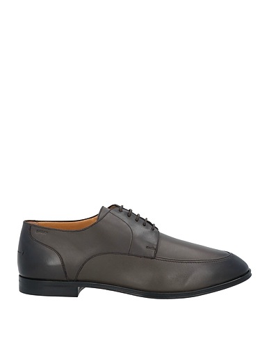 BALLY Laced shoes Dark brown Leather