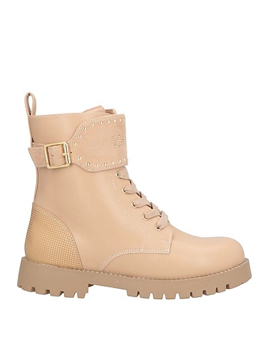 LIU •JO Ankle boot Beige Leather