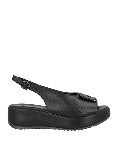REPO Sandals Black Leather