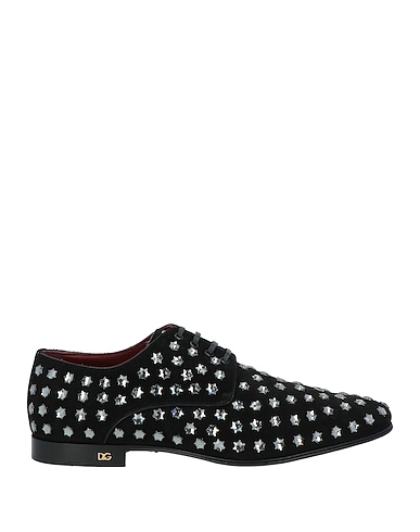 DOLCE&GABBANA Laced shoes Black Leather