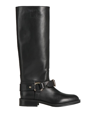 BLANDIN Paris Boots Black Calf hair