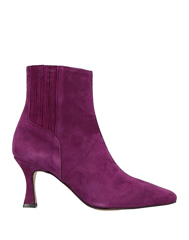 OVYÉ Ankle boot Purple Leather