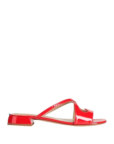 A.BOCCA Sandals Red Leather