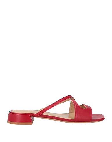A.BOCCA Sandals Red Leather