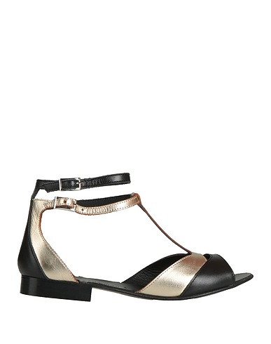 THE OTHER WOMAN Sandals Platinum Calfskin