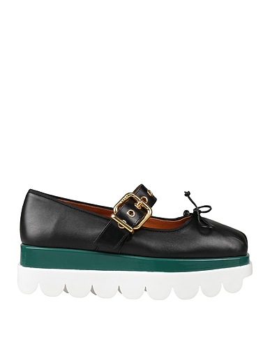 MARNI Court Black Leather
