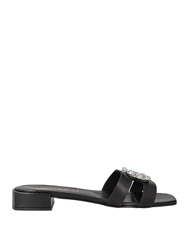 MELLUSO Sandals Black Leather