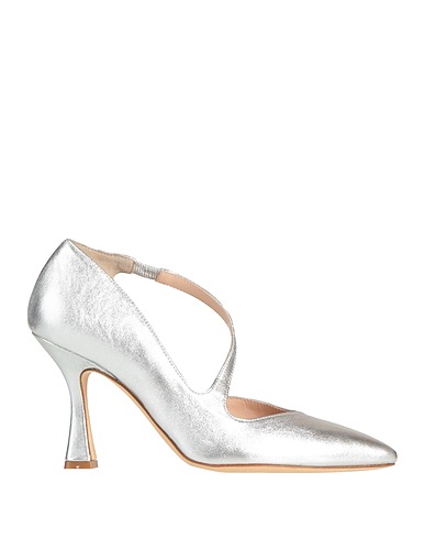 MELLUSO Court Silver Leather
