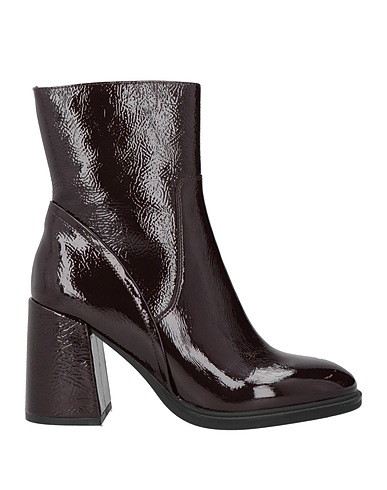 APEPAZZA Ankle boot Burgundy Leather