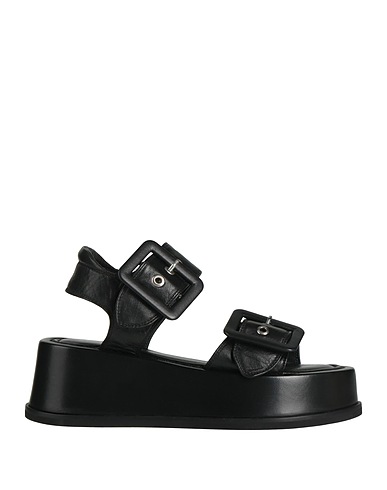 KENNETH COLE Sandals Black Leather