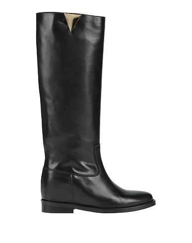 OVYÉ Stiefel Schwarz Kalbshaar