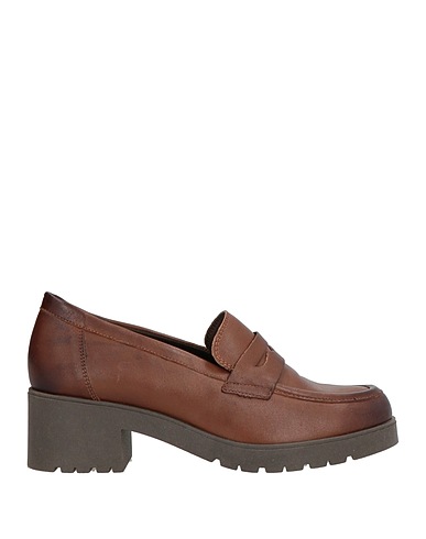 CINZIA SOFT Loafers Brown Leather