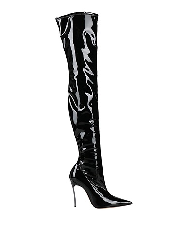 CASADEI Boots Black Leather