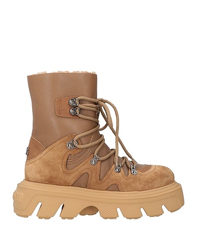 CASADEI Stivaletti Cammello Pelle