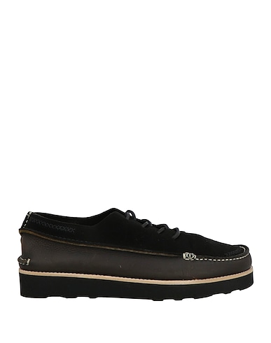 UNIVERSAL WORKS Laced shoes Black Leather