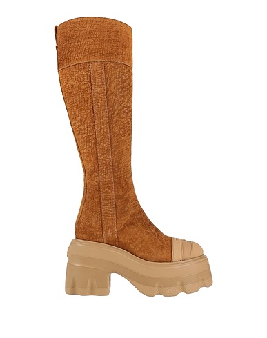 CASADEI Boots Tan Leather