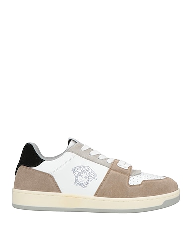 VERSACE Sneakers Calfskin, Textile fibers