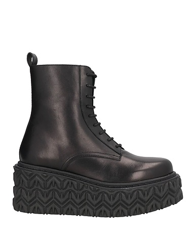 PATRIZIA PEPE Ankle boot Black Leather