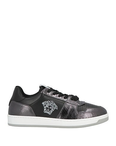 VERSACE Sneakers Cuir de veau, Fibres textiles