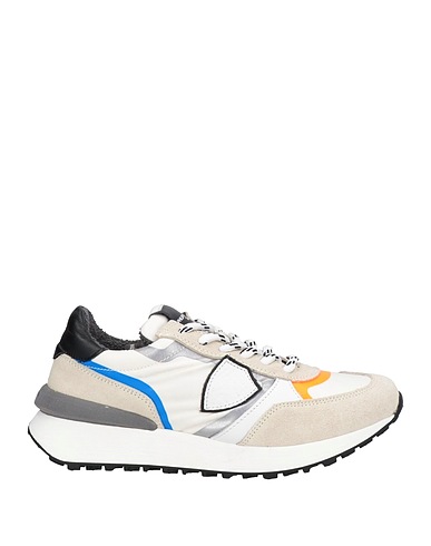 PHILIPPE MODEL Sneakers Light grey Leather, Textile fibres