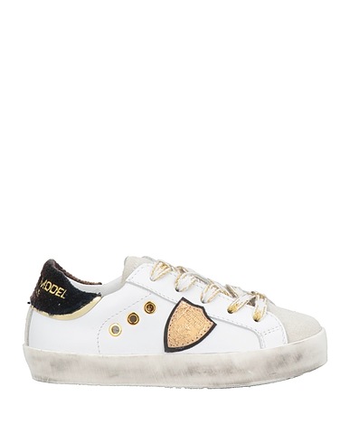 PHILIPPE MODEL Sneakers Bianco 95% Pelle di vitello, 4% Poliuretano termoplastico, 1% Polietilene