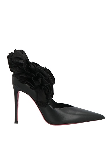 LUCIANO PADOVAN Court Black Leather