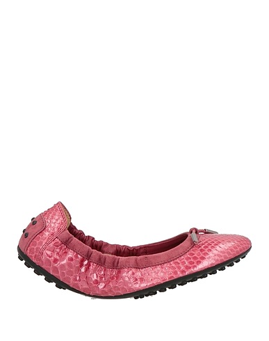 TOD'S Ballet flats Magenta Leather