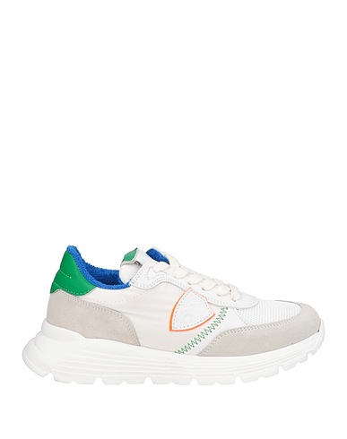PHILIPPE MODEL Sneakers Bianco 34% Pelle di vitello, 22% Pelle di pecora, 21% Poliestere, 18% Poliammide, 5% Fibre tessili