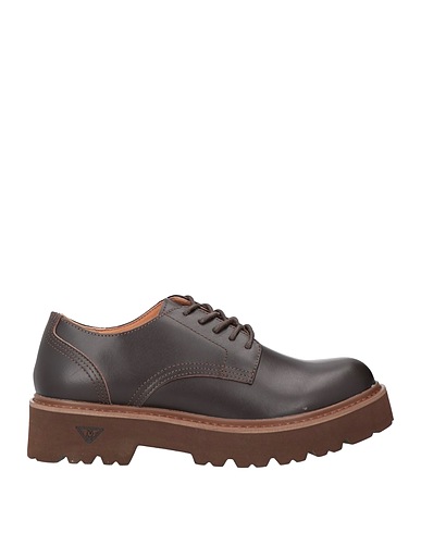 DOCKSTEPS Laced shoes Dark brown Leather