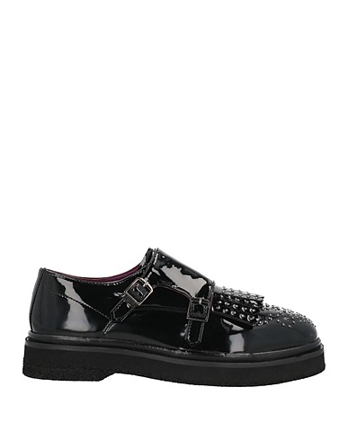 APEPAZZA Loafers Black Textile fibres