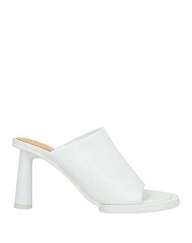 JACQUEMUS Sandals White Leather