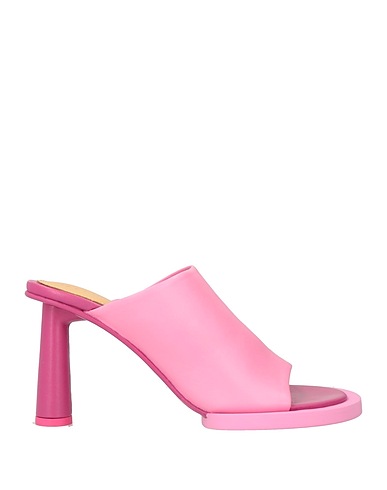 JACQUEMUS Sandals Pink Leather